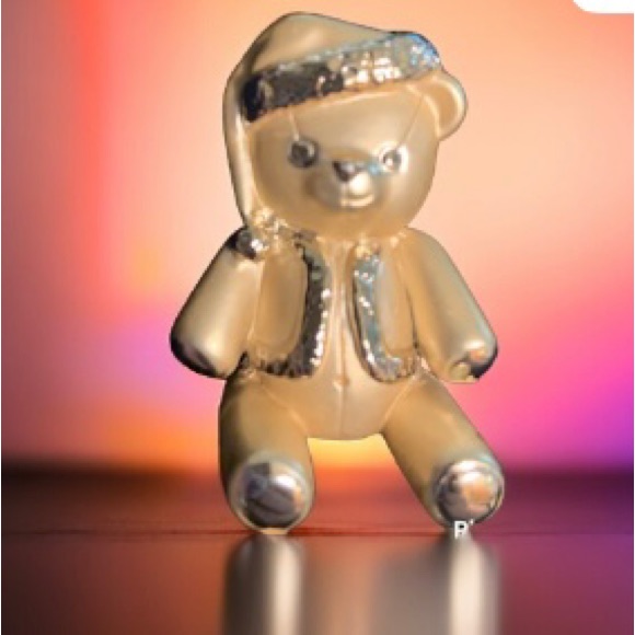 Vintage Signed Ajc Christmas Teddy Bear
